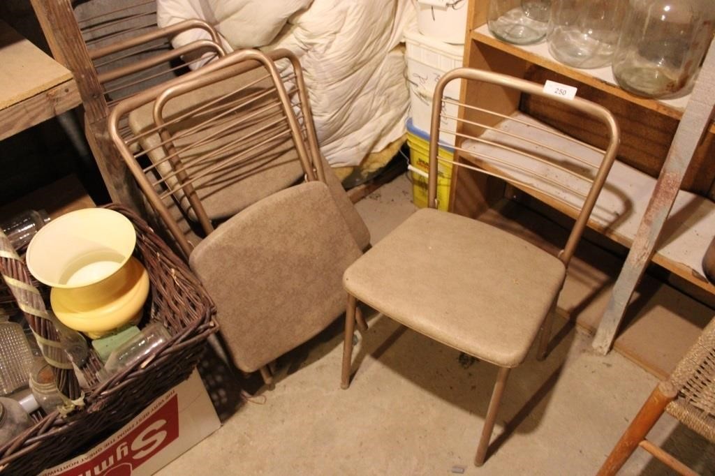 Card table and chairs