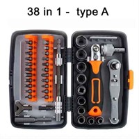 38-in-1 Ratcheting Screwdriver Set