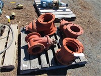 (4) 8" Fire Main Gate Valves