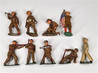 ASSORTED LOT OF VINTAGE LEAD SOLDIERS