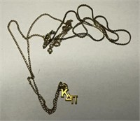 14K Gold Filled KATT Necklace