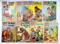 (9) CLASSICS ILLUSTRATED JUNIOR COMICS