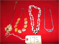 Lot of 4 Necklaces
