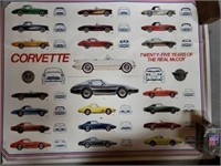 Lot of Classic Car Posters