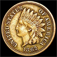 1862 Indian Head Cent NICELY CIRCULATED
