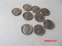 NICKLES 1-1976 REST ARE 1960'S