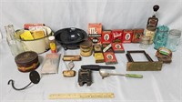 Country Lot: Kitchen, Tins, Bottles & More