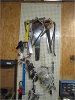 Hand Saws, Speed Squares, Clamps, Levels, Pry