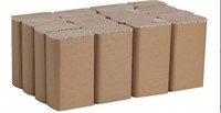 Multifold recycled paper towels 1-ply brown