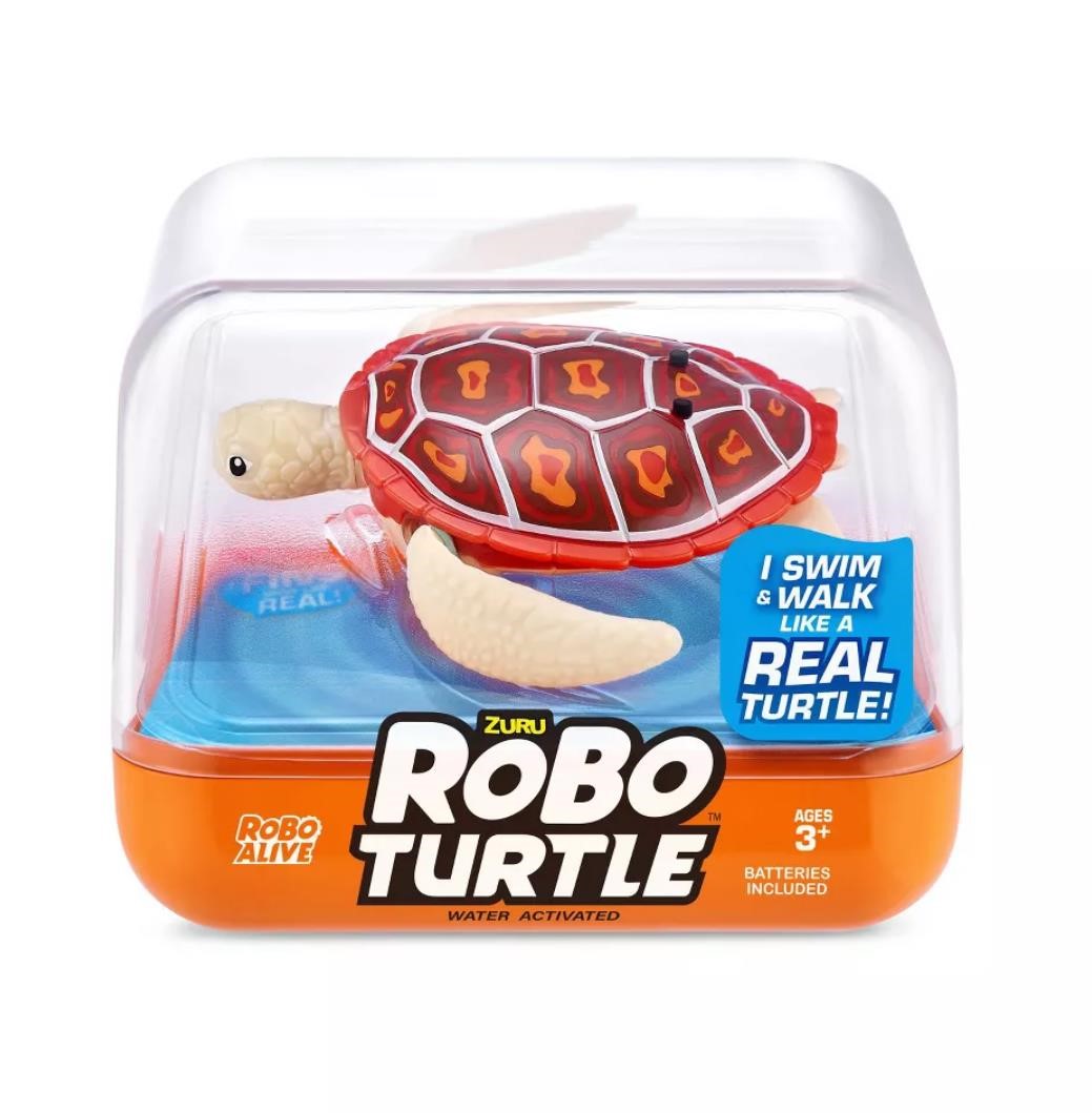 2-Pack Robotic Swimming Turtle Pet Toy