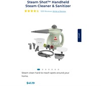 STEAM CLEANER (OPEN BOX, NEW)