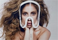 Autograph COA Lady Lady Gaga Photo