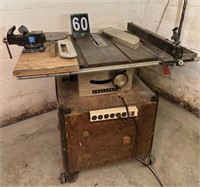 Craftsman Table Saw with Stand and Accessories