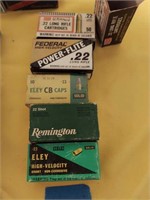 .22 Rounds , Full and mostly full boxes