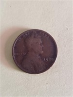 1929 Wheat Penny No Mint Mark