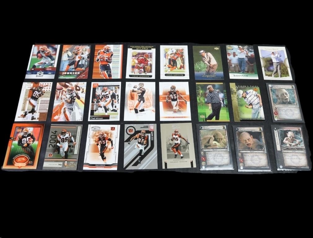 BENGALS, GOLF AND MORE CARDS