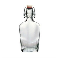 (30) Bormioli Rocco Pocket Flask 8.5 Oz Clear