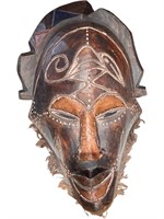 Hand Carved Ceremonial Mask