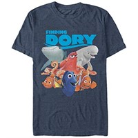 Disney Men's Finding Dory and Friends T-Shirt,