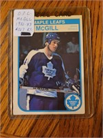 82-83 OPC Bob McGill Rookie