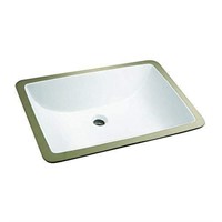 Callensia White Rectangle undermout sink