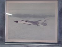 Large Photo Print of Military Jet
