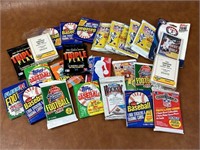 Selection of Sealed Sports Card Packs