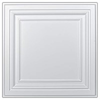 Art3d PVC Ceiling Tiles, 2'x2' Plastic Sheet in