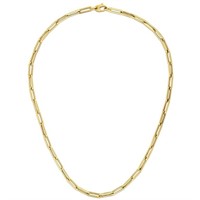 14k Gold Bold Paperclip Chain