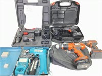 TOOLS - Cordless Craftsman B&D Drills w Chargers