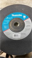 Makita 9 inch x quarter" by 7 eights inch