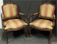 Pair of French Arm Chairs