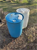 Pair of rain barrels