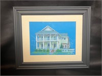 Original Bill Watson Painting of a House