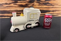 Vintage Train Cookie  R.R, Jar