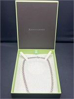 Ross Simons Sterling silver Italy necklace