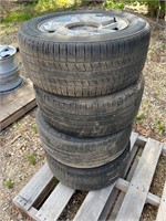 4 Rims & Tires P235/55R16