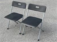 (2) Fold-Up Cosco Chairs LIKE NEW!