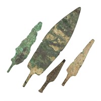 (4) Group of Luristan Weapon Points