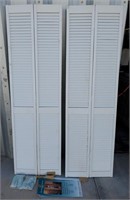 (2) 2 Panel Room Dividers