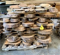 Approx. 75 Live Edge Cookie Slices (see desc.)