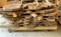 Approx. 60 Live Edge Cookie Slices (see desc.)