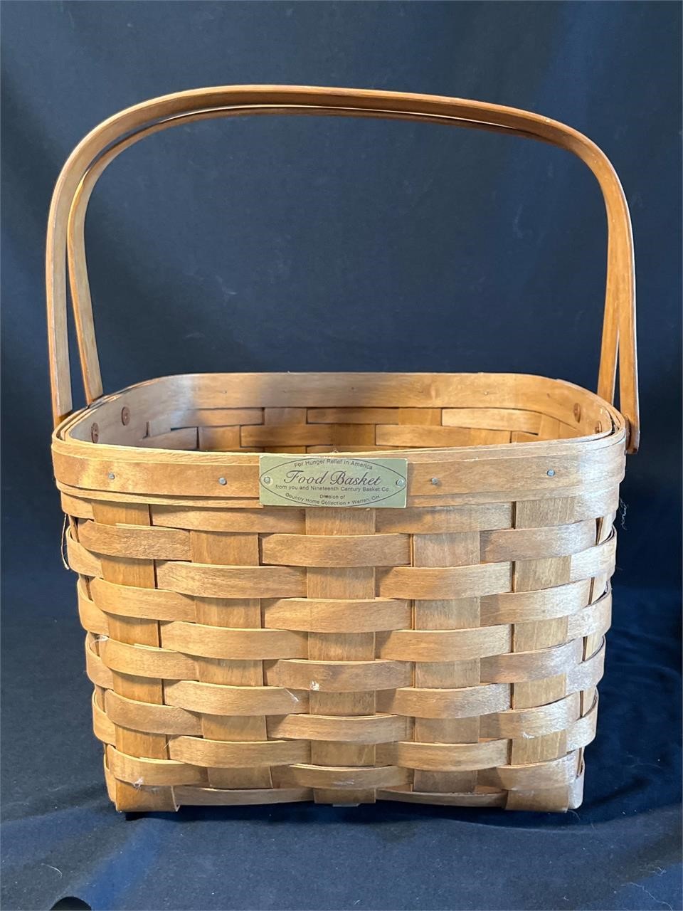 For Hunger relief in America Workshops Basket