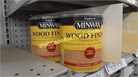 Minwax Stain - Semi Transparent Natural lot 2  QT