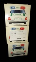 3-1993 Hess patrol cars, new in box!