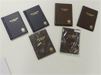 PKG OF 6 NEW 60 POCKET COIN BOOKS