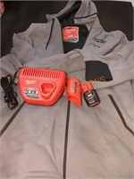 Milwaukee M12 Heated Hoodie Kit Size XL Gray