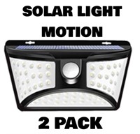 2 PACK SOLAR DECK LIGHT / HIGH QUALITY / MOTION /