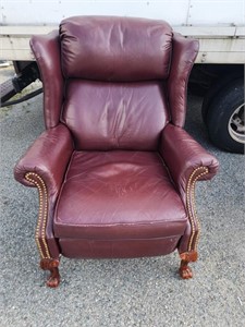 Lane Recliner - Leather Action manual rec