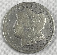 1879-S Morgan Silver Dollar, US $1 Coin